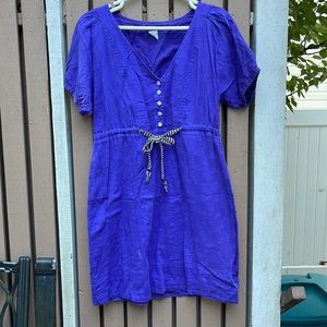 J Crew blue dress size 4